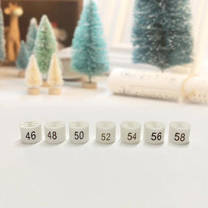 100Pcs Plastic Garment Size Marker Tag Number 22-42 Coat Hanger Sizer