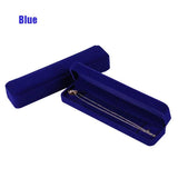 Velvet Jewelry Box Necklace Storage Pendant Necklace Holder Organizer Gift