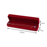 Velvet Jewelry Box Necklace Storage Pendant Necklace Holder Organizer Gift