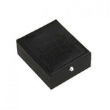 Croco Leather Cuff Link Cufflink Box