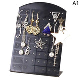 Earrings Display Stand Rack Jewelry Holder Shelf Ear Stud Show Storage Organizer