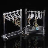 Coat Hanger Earring Display Rack Jewelry Storage Organizer