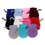 Velvet Drawstring Bag Jewelry Packaging Wedding Pouch