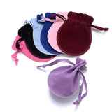 Velvet Drawstring Bag Jewelry Packaging Wedding Pouch