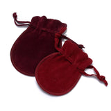 Velvet Drawstring Bag Jewelry Packaging Wedding Pouch