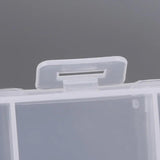 Adjustable Plastic Storage Box for Jewelry Ring Earring Pill Beads