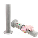 Velvet Jewelry Stand Rack Bracelet Watch Hair Display Holder Organizer