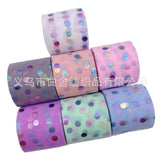 Colorful Dot Mesh Gauze Tape DIY Accessories Material