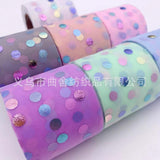 Colorful Dot Mesh Gauze Tape DIY Accessories Material