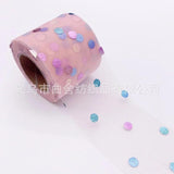 Colorful Dot Mesh Gauze Tape DIY Accessories Material