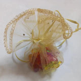 30pcs Round Organza Pouch Wedding Christmas Candy Gift Bag 26/35/40cm