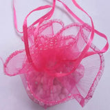 30pcs Round Organza Pouch Wedding Christmas Candy Gift Bag 26/35/40cm