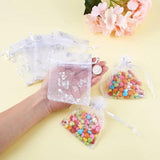 20Pcs Organza Bags Jewelry Beads Packaging Display Bags Drawstring Pouches