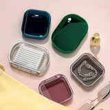 Transparent Jewelry Packaging Compartment Storage Case