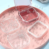 Transparent Jewelry Packaging Compartment Storage Case
