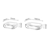 Transparent Jewelry Packaging Compartment Storage Case
