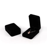 Velvet Jewelry Box Earrings Container Wedding Necklace Box