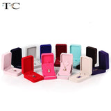 Velvet Jewelry Box Earrings Container Wedding Necklace Box