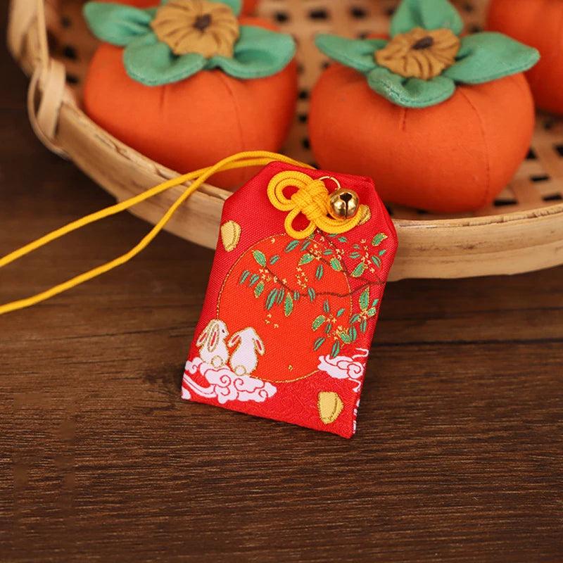 Cartoon Rabbit Hanfu Accessories Lucky Bag Sweet Pendant