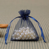 100PCS 7Color Organza Lace Velvet Bags Jewelry Boxes Packaging Gift