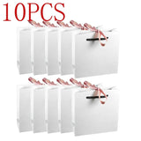 10 Pieces Jewelry Gift Bags for Bracelet Necklace Ring Earring