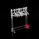 Desktop Jewelry Organizer Rack Acrylic Display Stand Hooks