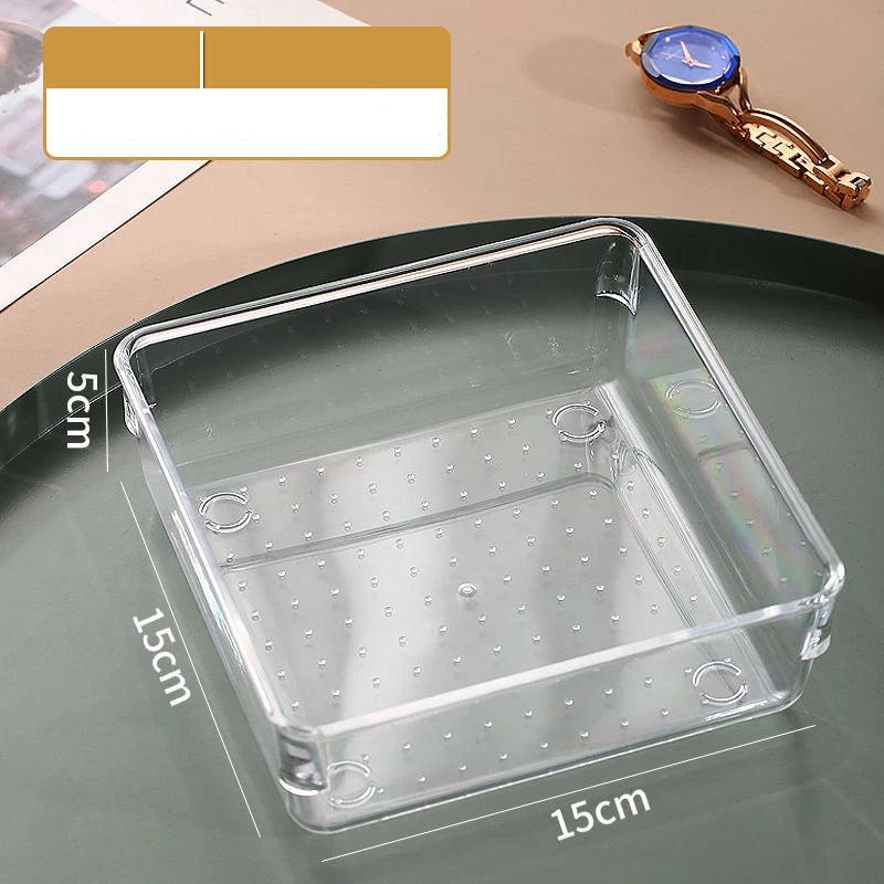 Transparent Jewelry Storage Bag & Box PVC Necklace Ring Holder Pouch