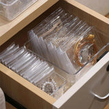 Transparent Jewelry Storage Bag & Box PVC Necklace Ring Holder Pouch