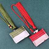 Chinese Jacquard Brocade Sachet with Tassel, Car Hanging Deco