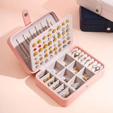PU Leather Jewelry Box for Home Travel Gift