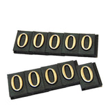 10pcs Adjustable Sign Display Changeable Dollar Numbers P2