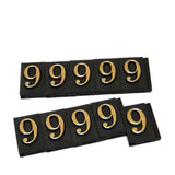 10pcs Adjustable Sign Display Changeable Dollar Numbers P2