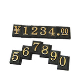 10pcs Adjustable Sign Display Changeable Dollar Numbers P2