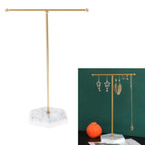 T-shaped Jewelry Display Stand Counter Pendant Shelf