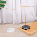 T-shaped Jewelry Display Stand Counter Pendant Shelf