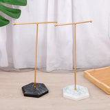 T-shaped Jewelry Display Stand Counter Pendant Shelf