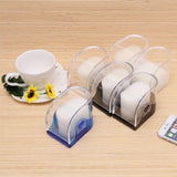 Plastic Wrist Watch Box Jewelry Bangle Bracelet Display Storage
