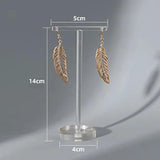 Acrylic T-shaped Stud Earrings Display Stand Holder