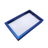 Velvet Sponge Ring Display Box Jewelry Storage Case Holder Showcase