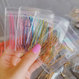 50Pcs Clear Anti-Oxidation Jewelry Pouches Bags