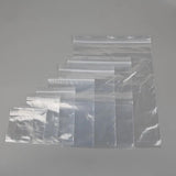100pcs Transparent Self Sealing Ziplock Bags for Jewelry Packaging