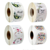 500Pcs Thank You Love Diary Stickers Baking Packaging Small Business Labels