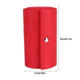 3-Layer Rotatable Flannel Jewelry Storage Box