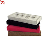 Luxury Velvet Jewelry Box for Rings, Necklaces, Earrings