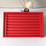 Velvet Earring Ring Tray Organizer Holder Case Box
