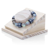 Wooden Bracelet Bangle Display Stand Holder Jewelry Organizer Rack