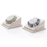 Wooden Bracelet Bangle Display Stand Holder Jewelry Organizer Rack