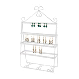 4 Layer Earring Holder Stand Jewelry Display Metal