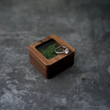 Wood Ring Box Jewelry Holder Engagement Ring Box