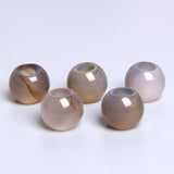 10pcs Natural Stone Beads Charm Pendant for Jewelry Making, Hole 5mm
